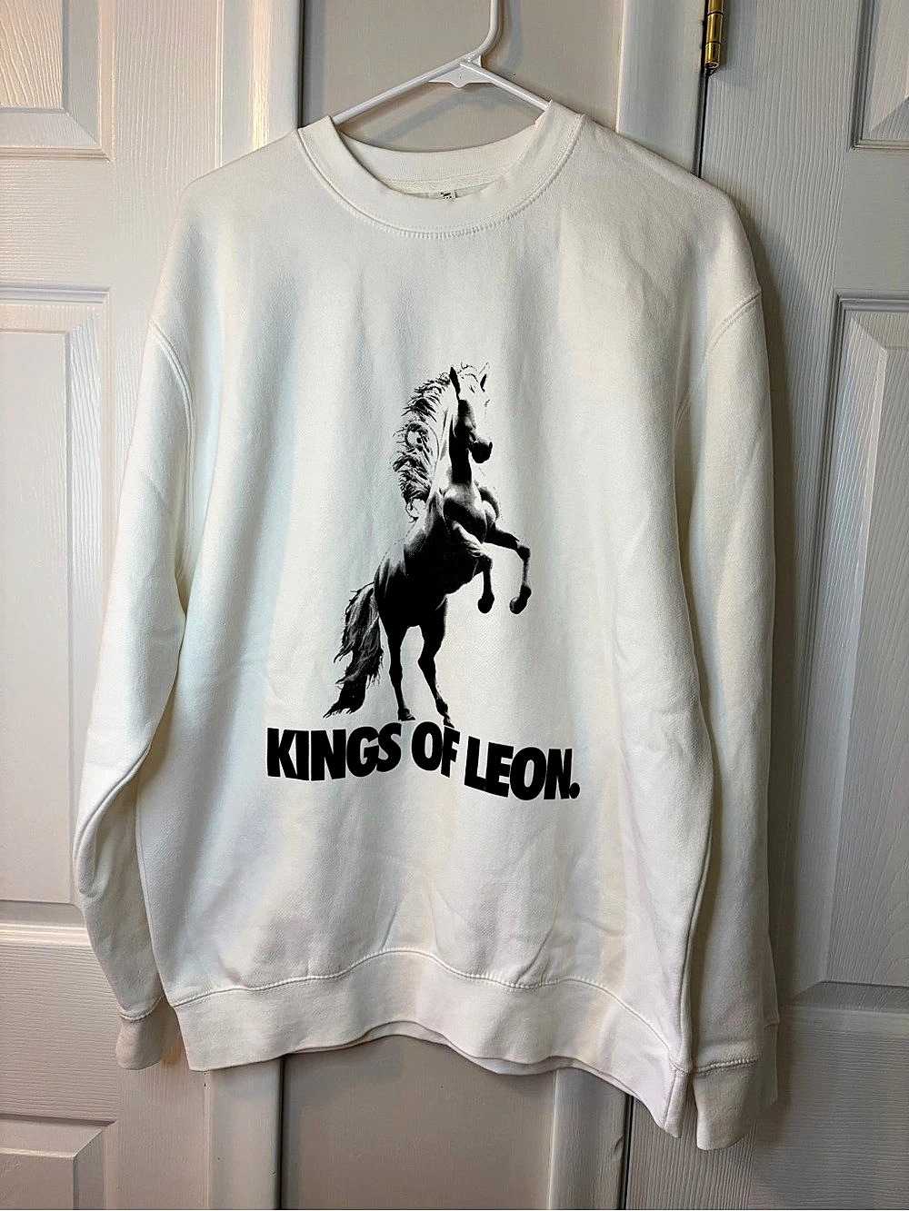 Kings of Leon Official "Mustang" Tour Graphic Crewneck Sweatshirt